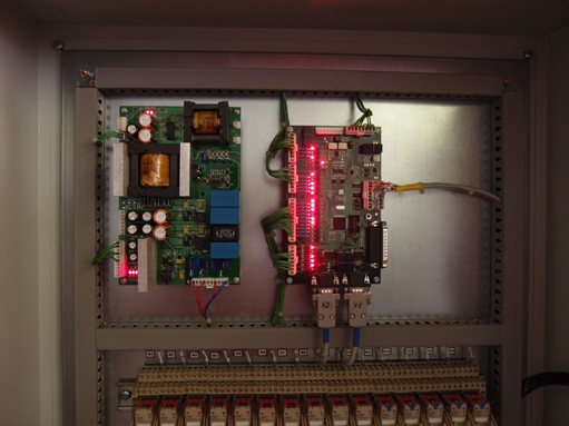 Роторный преобразователь частоты «ЭРАТОН-ФР-800-955-515» в лаборатории испытаний
